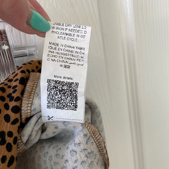 🌟5 for $15🌟Shein Split Hem Dalmatian XL Skirt - Picture 11 of 12